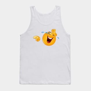 Laughing-Emoji Tank Top